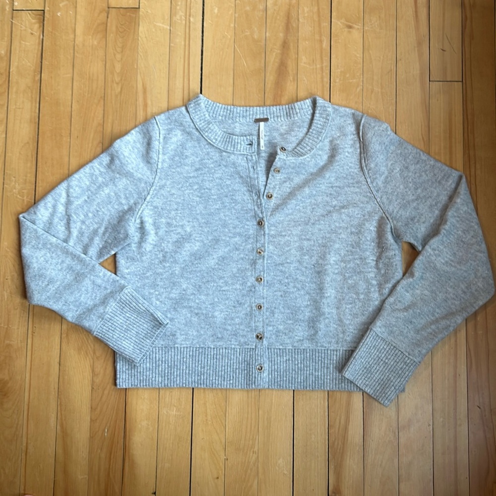 Free People Nocturnal Solid Cardi